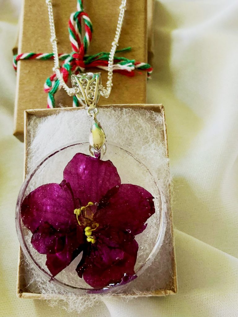 African Violet Jewelry