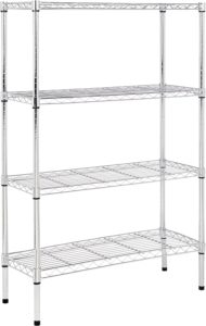 36"L x 14"W x 5"H, 4 shelf stand