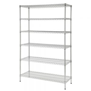 48"W x 72"H x 18"D, 6 Shelves